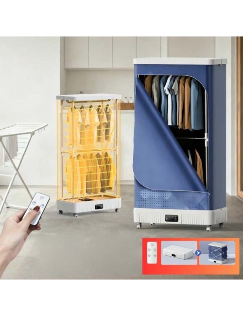 BK-GL9 FOLDABLE QUICK CLOTHES DRYING, 2LAYER DESIGN, VERY LARG CAPACITY 1300W