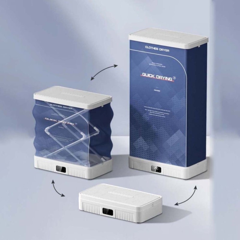 BK-GL9 FOLDABLE QUICK CLOTHES DRYING, 2LAYER DESIGN, VERY LARG CAPACITY 1300W