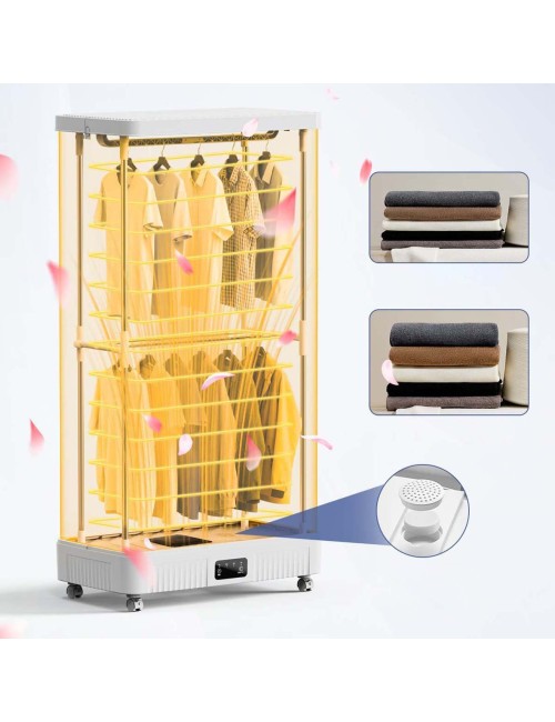 BK-GL9 FOLDABLE QUICK CLOTHES DRYING, 2LAYER DESIGN, VERY LARG CAPACITY 1300W