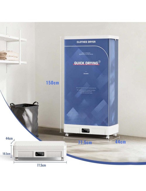 BK-GL9 FOLDABLE QUICK CLOTHES DRYING, 2LAYER DESIGN, VERY LARG CAPACITY 1300W