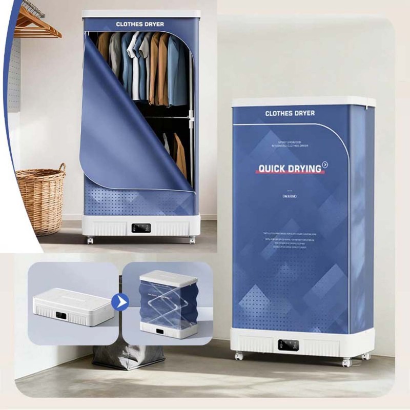 BK-GL9 FOLDABLE QUICK CLOTHES DRYING, 2LAYER DESIGN, VERY LARG CAPACITY 1300W