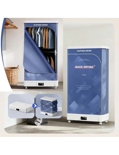 BK-GL9 FOLDABLE QUICK CLOTHES DRYING, 2LAYER DESIGN, VERY LARG CAPACITY 1300W