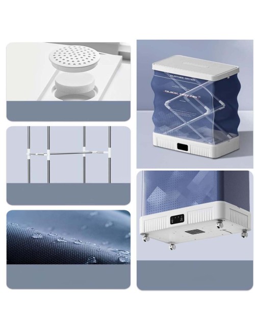 BK-GL9 FOLDABLE QUICK CLOTHES DRYING, 2LAYER DESIGN, VERY LARG CAPACITY 1300W