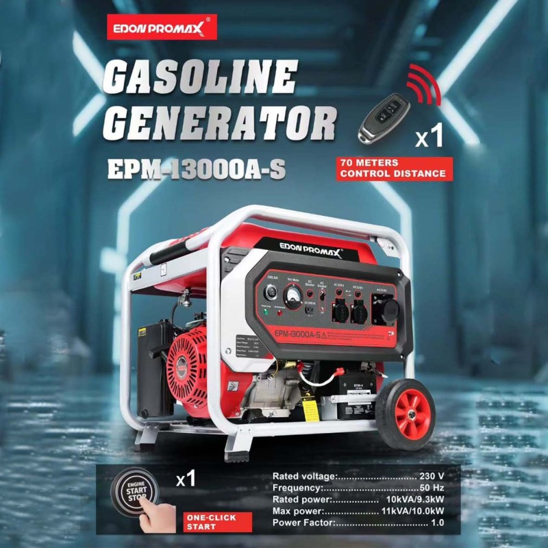 EDON-EPM-13000A-S GASOLINE GENERATOR 10Kw