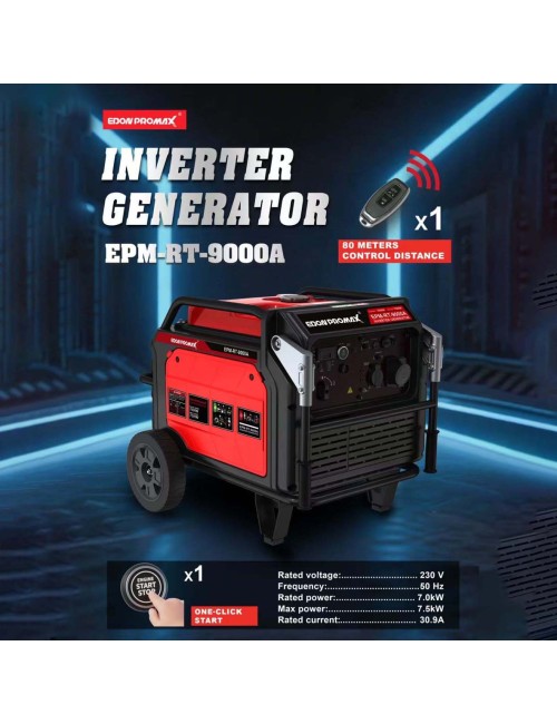 EDON-EPM-RT-9000A SILENT INVERTER GENERATOR 7.5KW