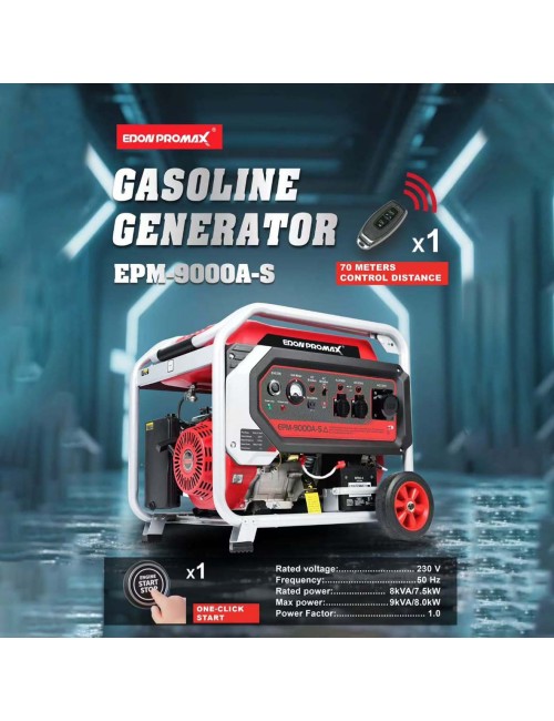 EDON-EPM-9000A-S GASOLINE GENERATOR 9Kw