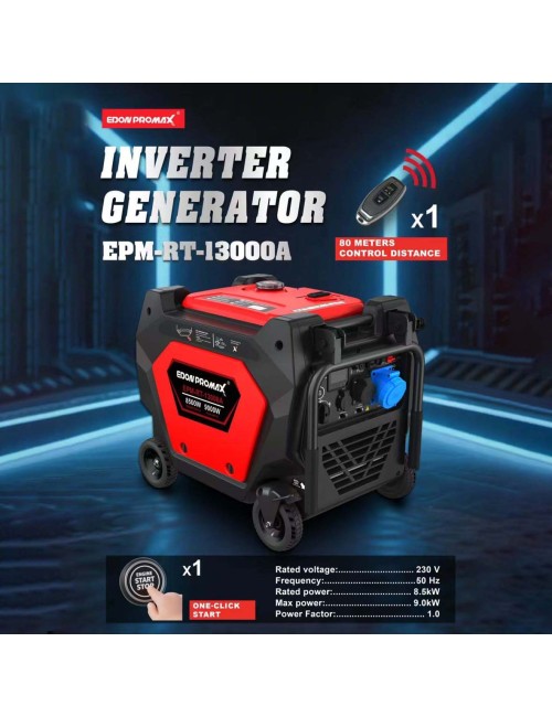EDON-EPM-RT-13000A 9KW ماكينة مولد كهرباء بنزين صامت