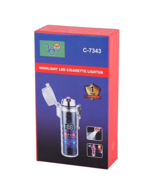 C-7343 LED ولاعة قوية ضد الهواء