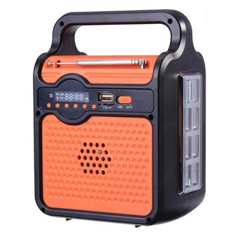 EASY POWER EP-371 9V 3W مولد كهرباء طاقة شمسية مع بنل/سماعة