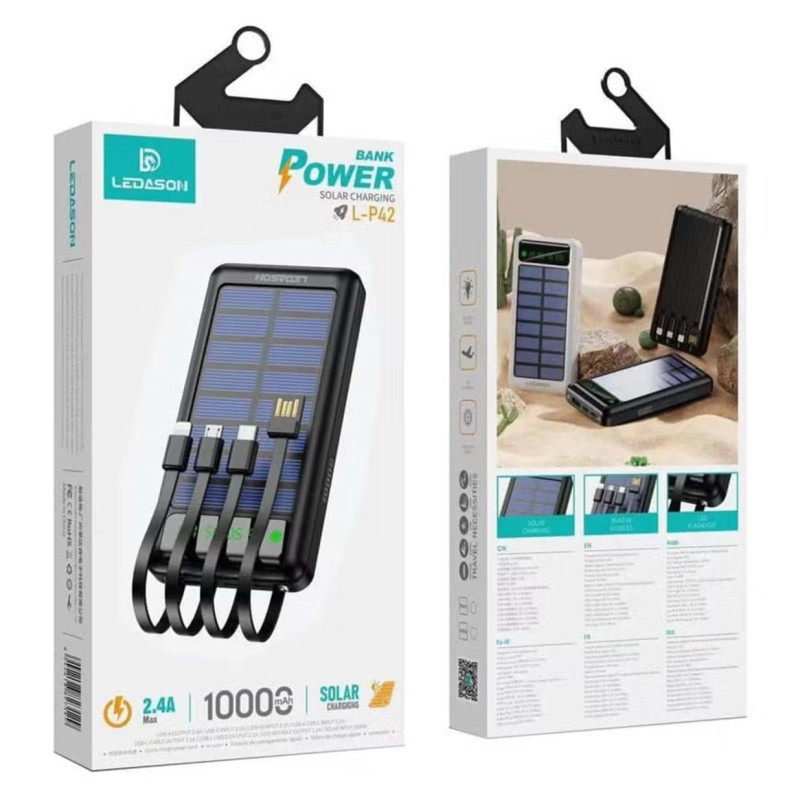 LP42/LP26 SOLAR POWER BANK 10000mAh