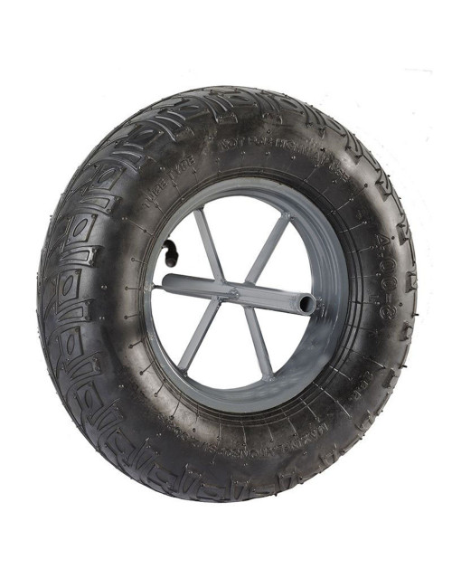AIR WHEEL 400-8 FOR 1092G WHEELBARROW GREEN 160 LTR