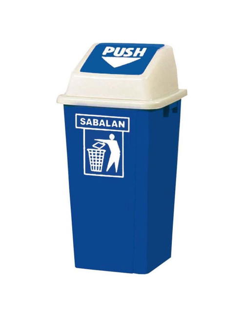 DUSTBIN 70 LTR WITH DAMPER WITHOUT WHEELS