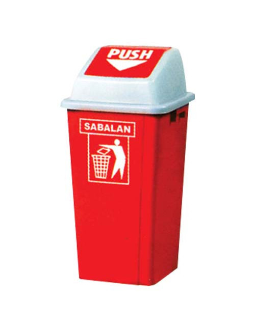 DUSTBIN 70 LTR WITH DAMPER WITHOUT WHEELS