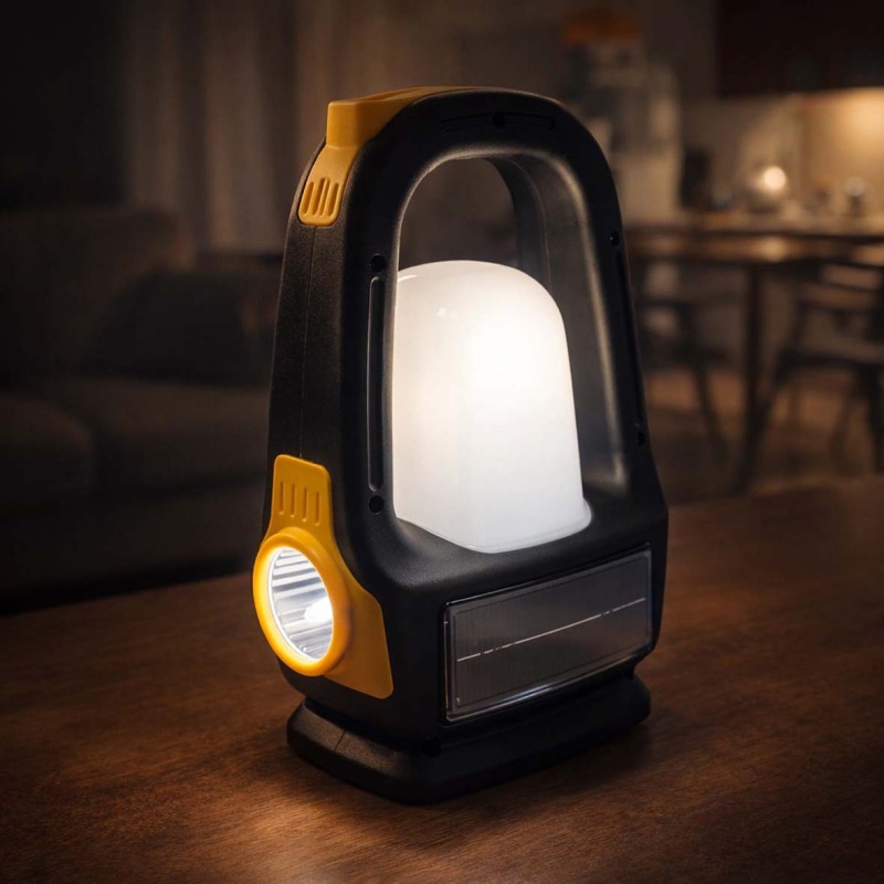 BUYTITI SD-579 LED TUNGSTEN LIGHT RECHARGEABLE SOLAR CHARGING