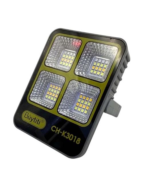 BUYTITI CH-K3018 SOLAR FLOOD LIGHT SOLAR ENEREGY RECHARGEABLE BATTERY