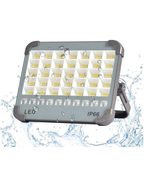 SPJ-20990 RECHARGEABLE SOLAR POWERED LED FLOOD LIGHT IP66