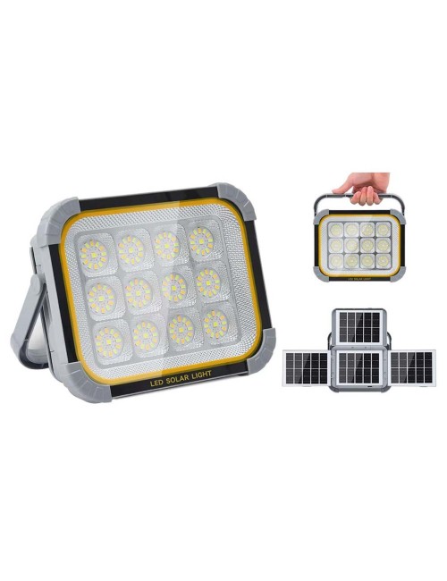 SPJ-20989 RECHARGEABLE SOLAR LED FLOOD SPOTLIGHT IP66