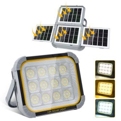 SPJ-20989 RECHARGEABLE SOLAR LED FLOOD SPOTLIGHT IP66