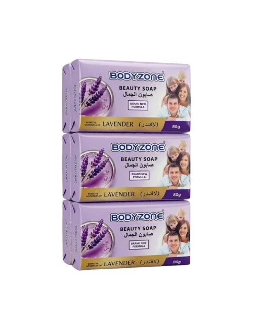 BODYZONE صابون غسيل الايدي 80 جرام 6 حبة