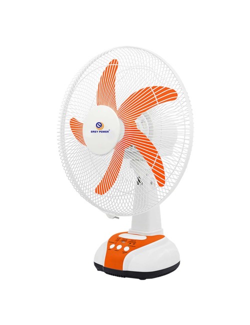 EP-2116A 3-IN-1 AC/DC TABLE SOLAR FAN+PANEL+2BULB 16INCH