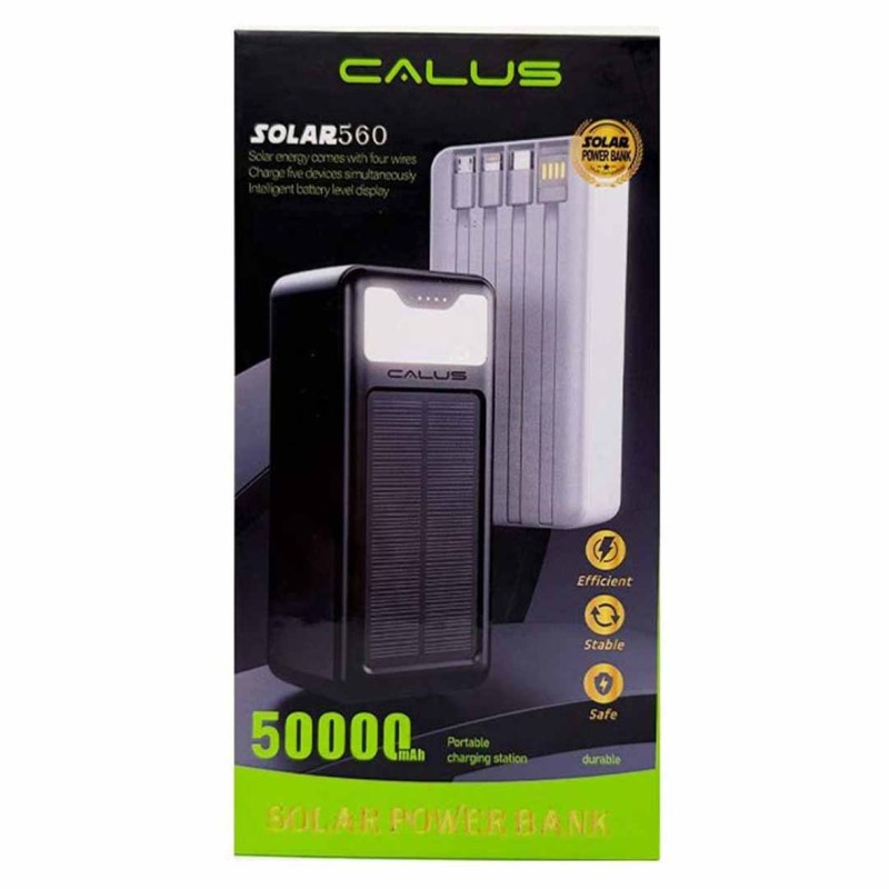 CALUS SOLAR560 50000mAh SOLAR POWER BANK
