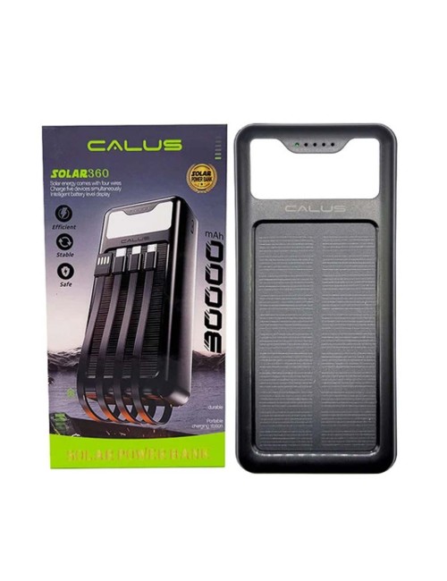 CALUS SOLAR360 30000mAhباور بانك طاقة الشمسية
