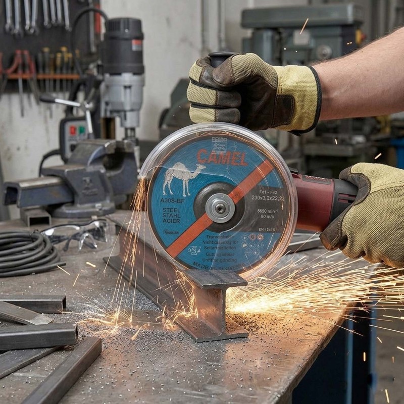 CAMEL METAL CUTTING DISC 9" x 3.2 x 22.2 MM