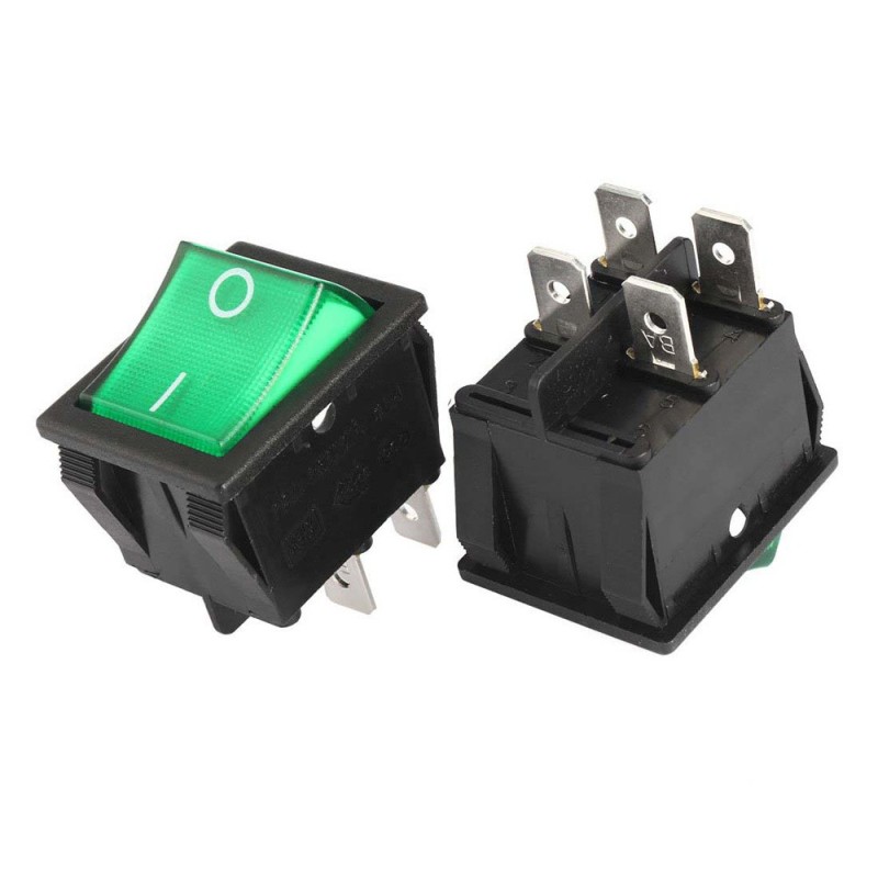 15A LFSW-GREEN سويتش ماكينة مربع اخضر 3 طرف