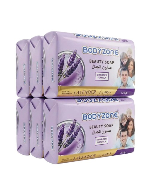 BODYZONE صابون غسيل الايدي 125 جرام 6 حبة