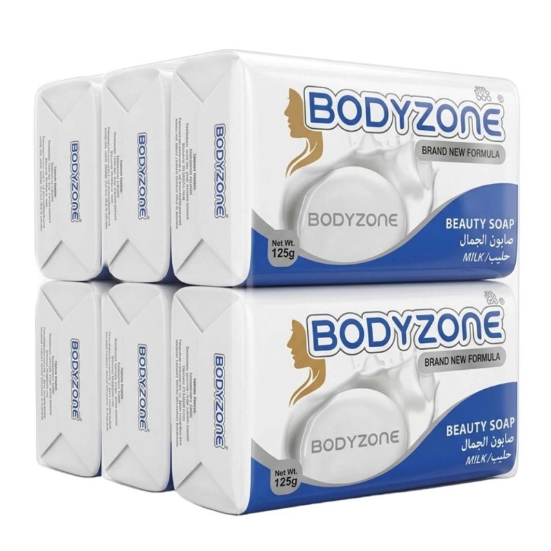 BODYZONE صابون غسيل الايدي 125 جرام 6 حبة