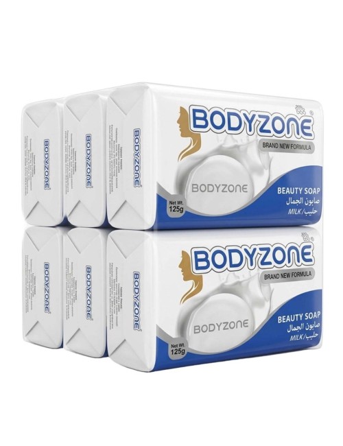 BODYZONE صابون غسيل الايدي 125 جرام 6 حبة