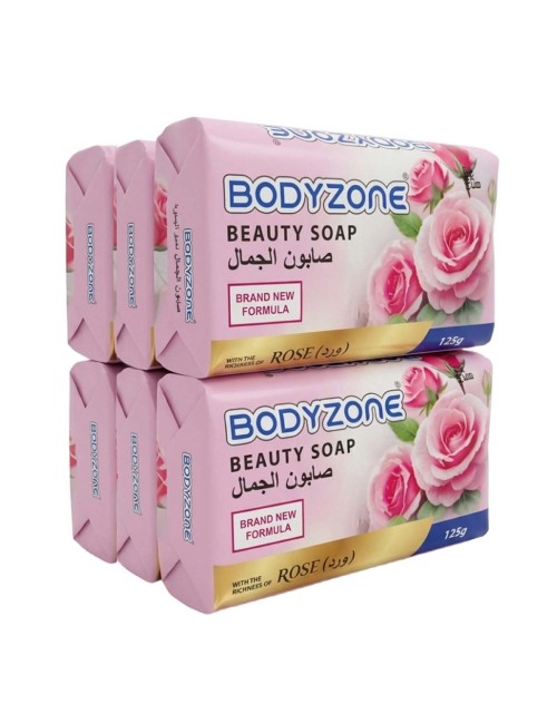 BODYZONE صابون غسيل الايدي 125 جرام 6 حبة