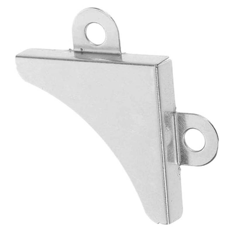 CHROME CORNER GLASS 3 X 3