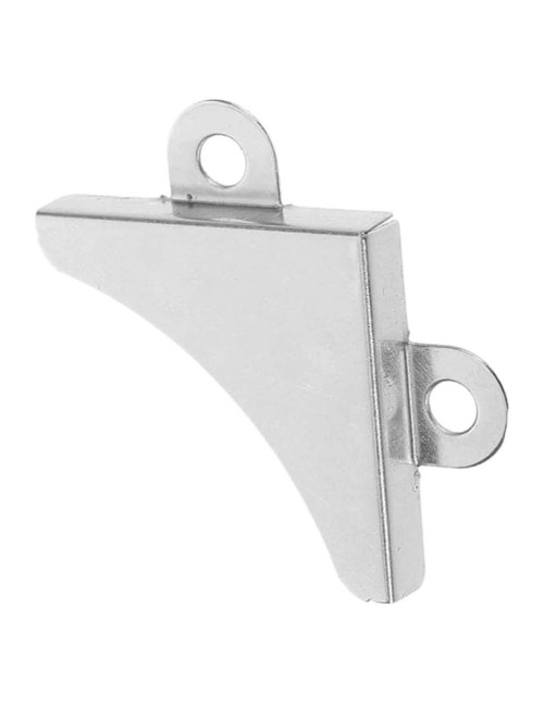 CHROME CORNER GLASS 3 X 3