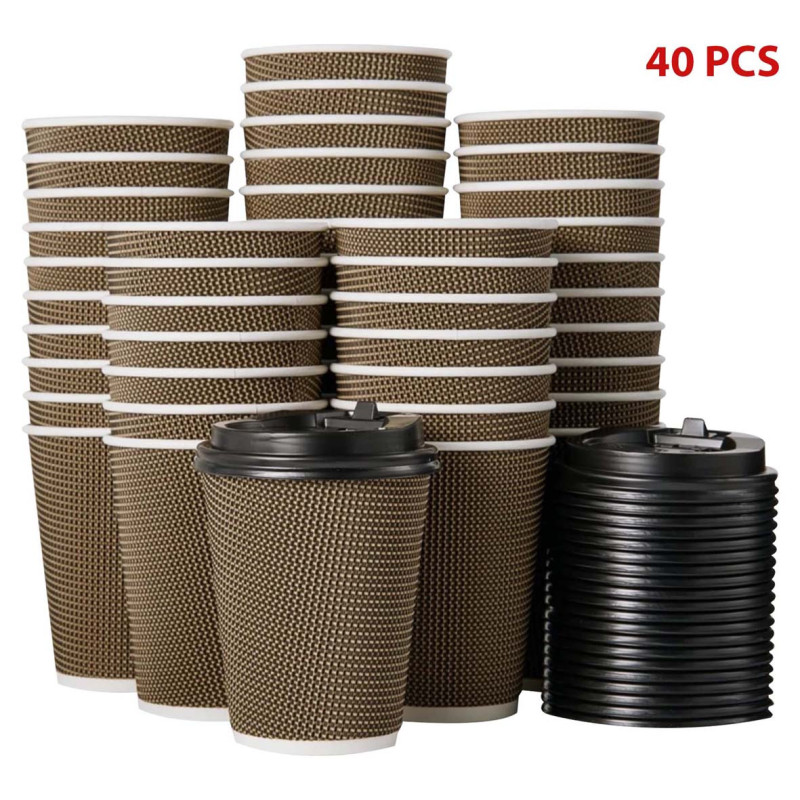 250530 طقم اكواب ورق 40 حبة