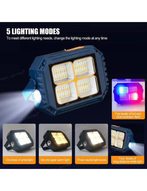 CK902/-SOLAR LED LIGHT WALL LAMP DOUBLE BULB