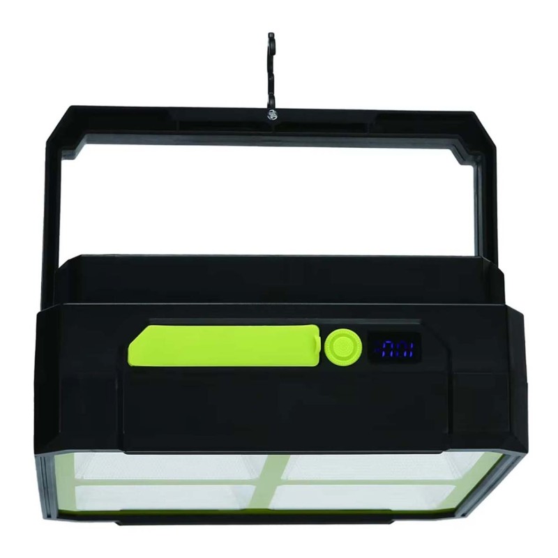 DT-913P 100W SOLAR FLOOD LIGHT WITH 2BULB & PANEL