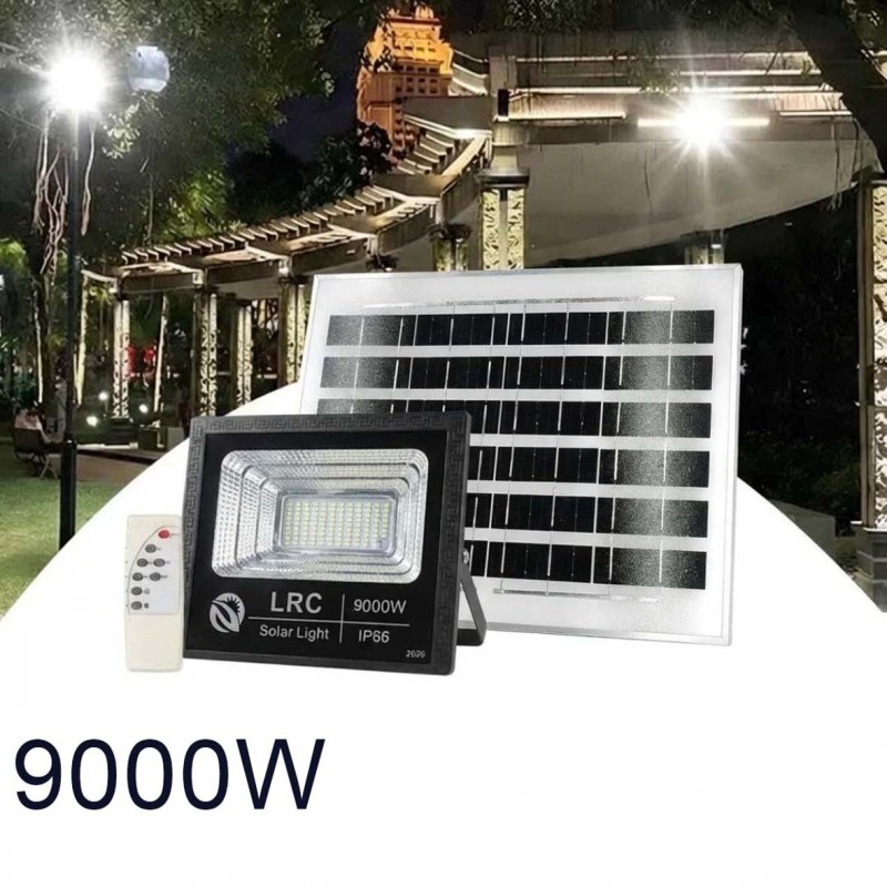 كشاف طاقة شمسية 9000 وات مع بانل