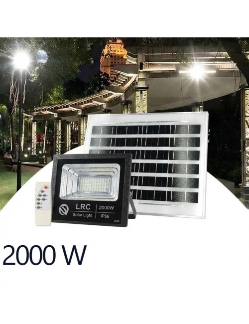 SOLAR STREET LIGHT 2000W WITH PANEL