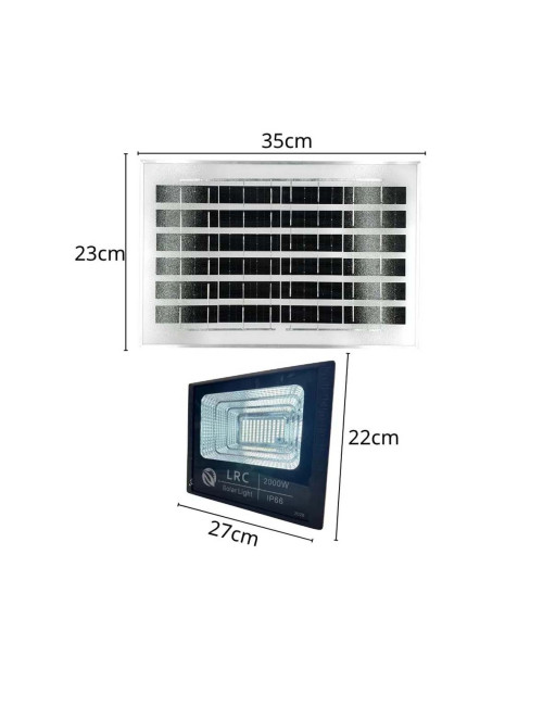 SOLAR STREET LIGHT 2000W WITH PANEL