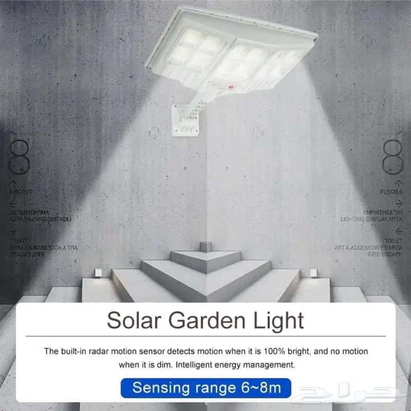 288LED كشاف طريق طاقة شمسية CHN