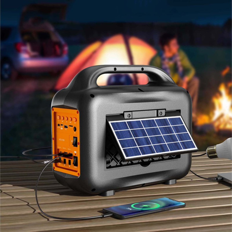 KTS-1769-SOLAR MICROPHONE,BT SPEAKER WITH 1LED BULB