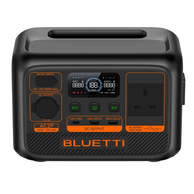 AC2P BLUETTI 300W باور بنك متعدد الاستخدامات