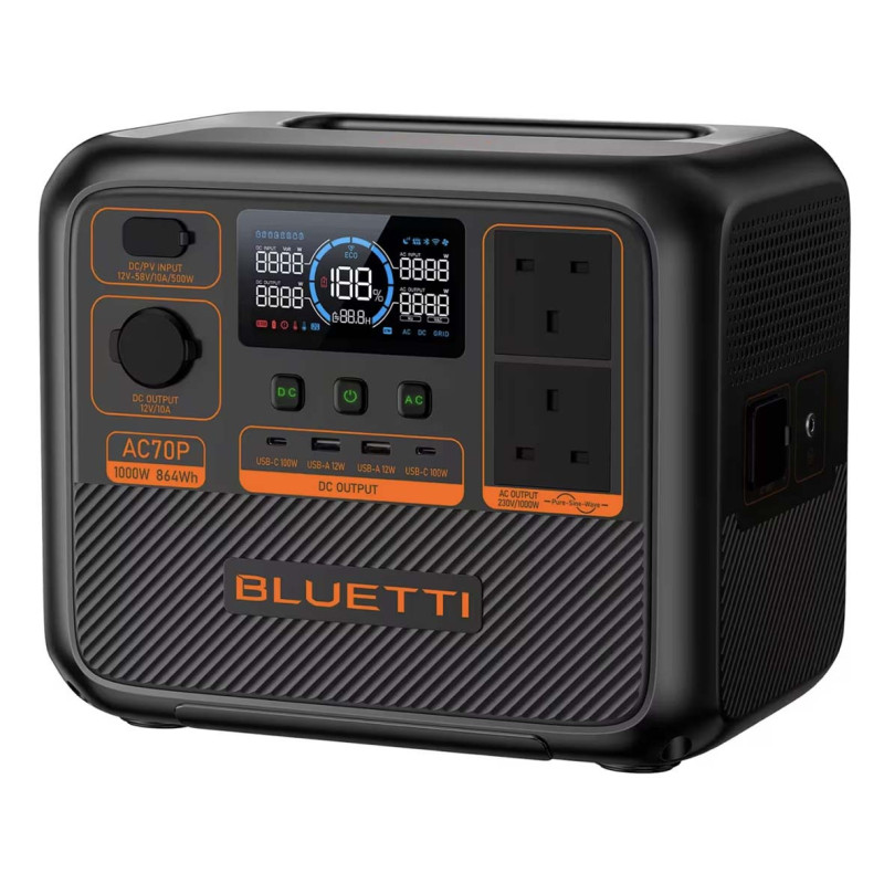 AC70P BLUETTI 1000W باور بنك متعدد الاستخدامات