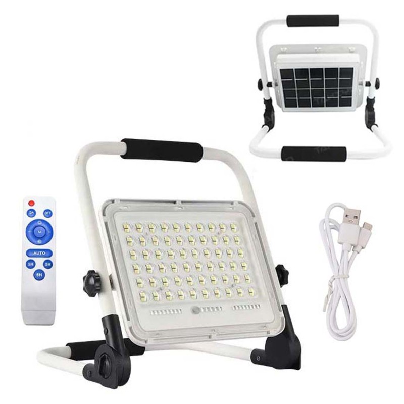 XRT 100W SOLAR LED SPOTLIGHT WITH REMOTE 100W