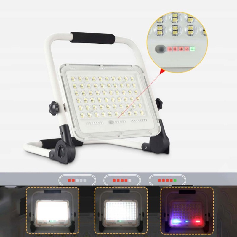 XRT 100W SOLAR LED SPOTLIGHT WITH REMOTE 100W