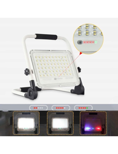 XRT 100W SOLAR LED SPOTLIGHT WITH REMOTE 100W