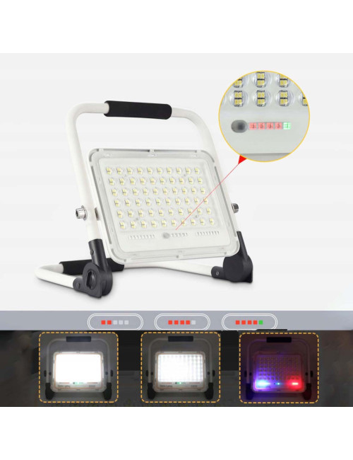 XG-T37COB كشاف طاقة شمسية 150 وات مع بانلCOB