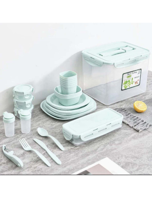 OM106-65 PICNIC CUTLERY PACKAGE
