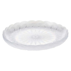 122134 طبق فواكة شفاف طقم 5 حبة